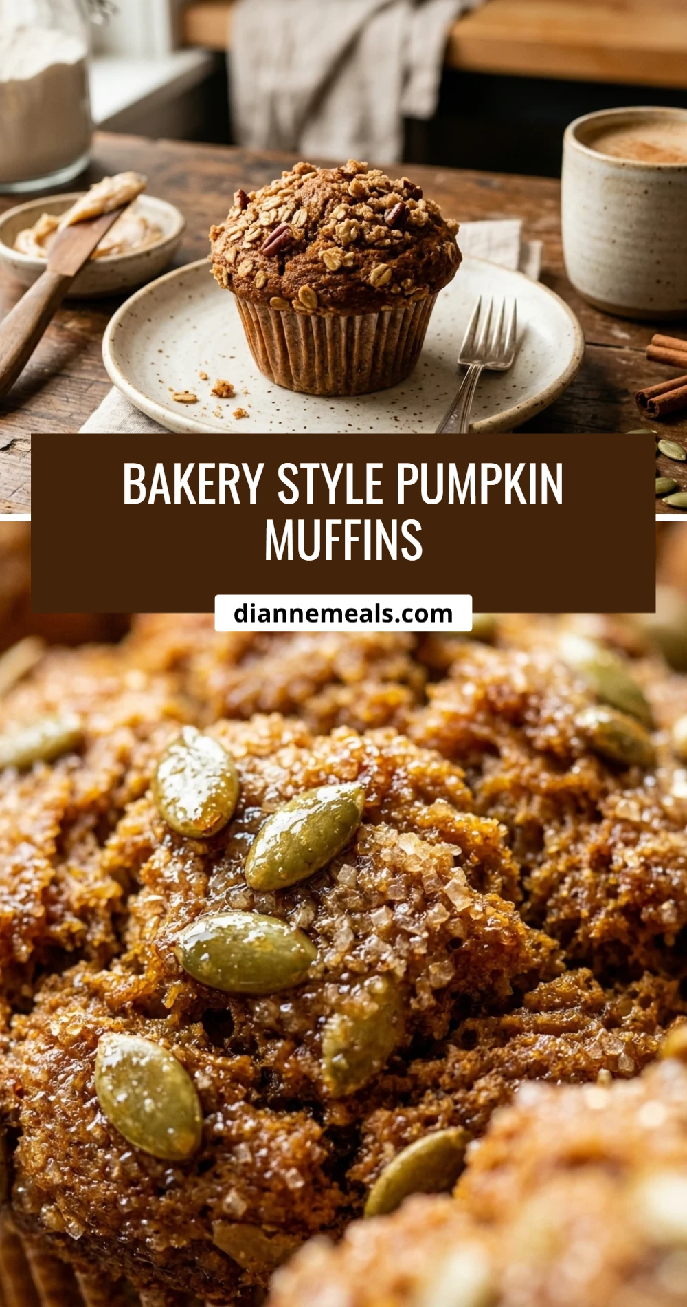 Bakery Style Pumpkin Muffins
