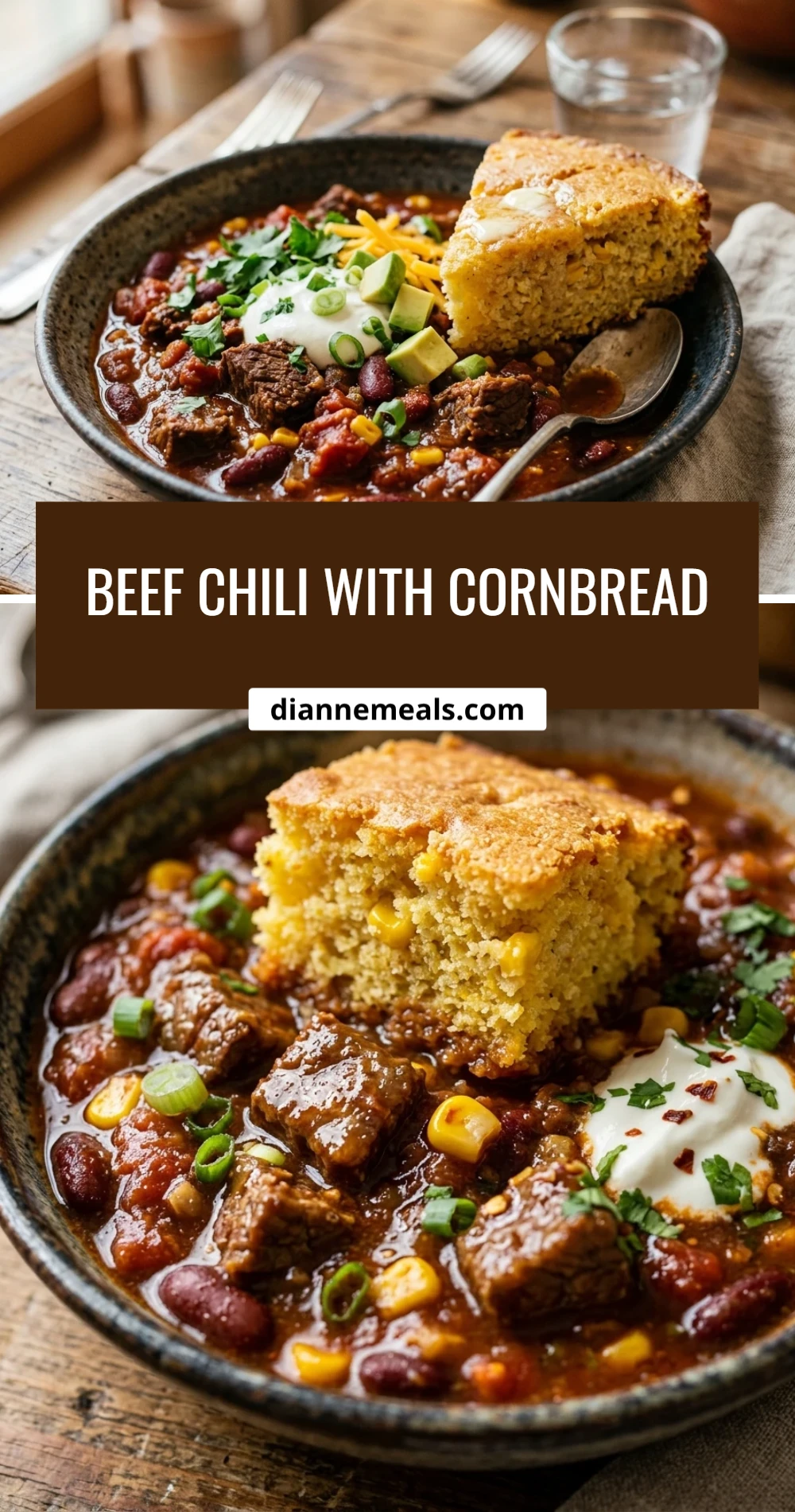 Beef Chili With Cornbread