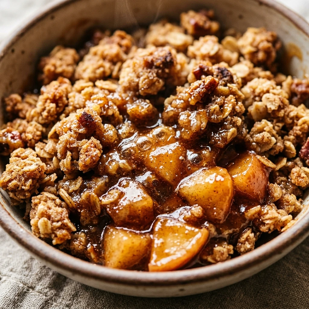 Brown Butter Apple Crisp