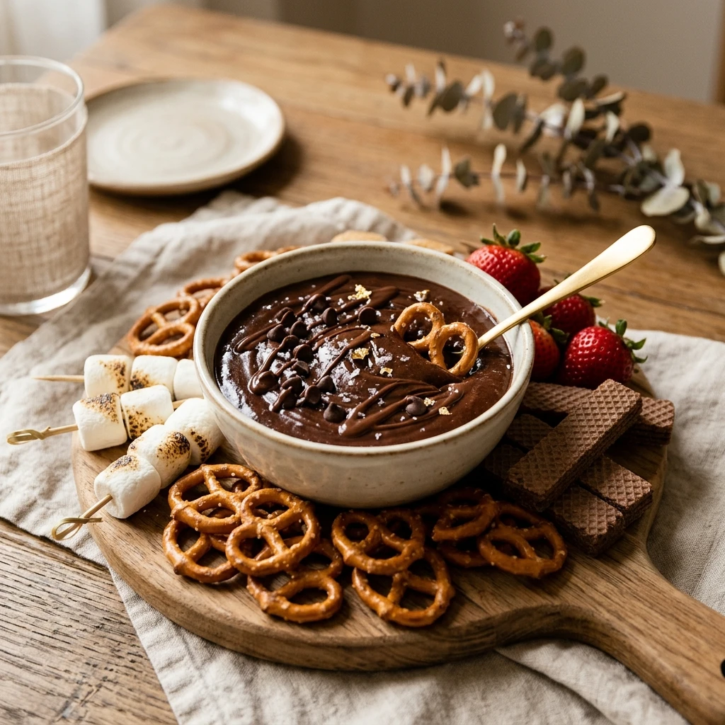 Brownie Batter Dip Cups