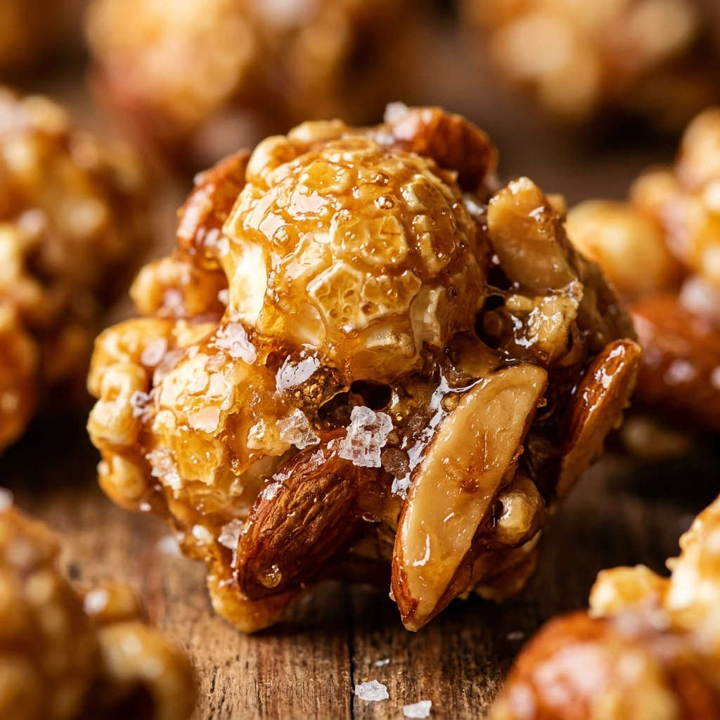 Caramel Corn Clusters