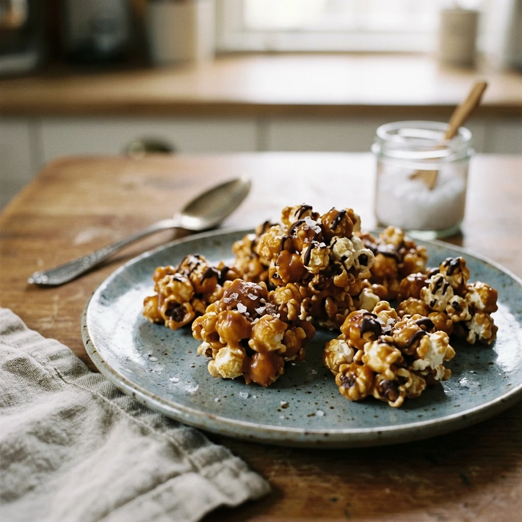 Caramel Corn Clusters