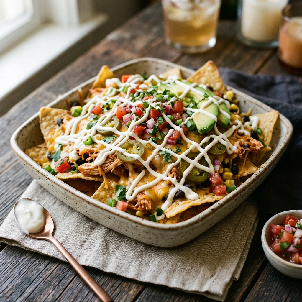 Chicken Nachos Supreme