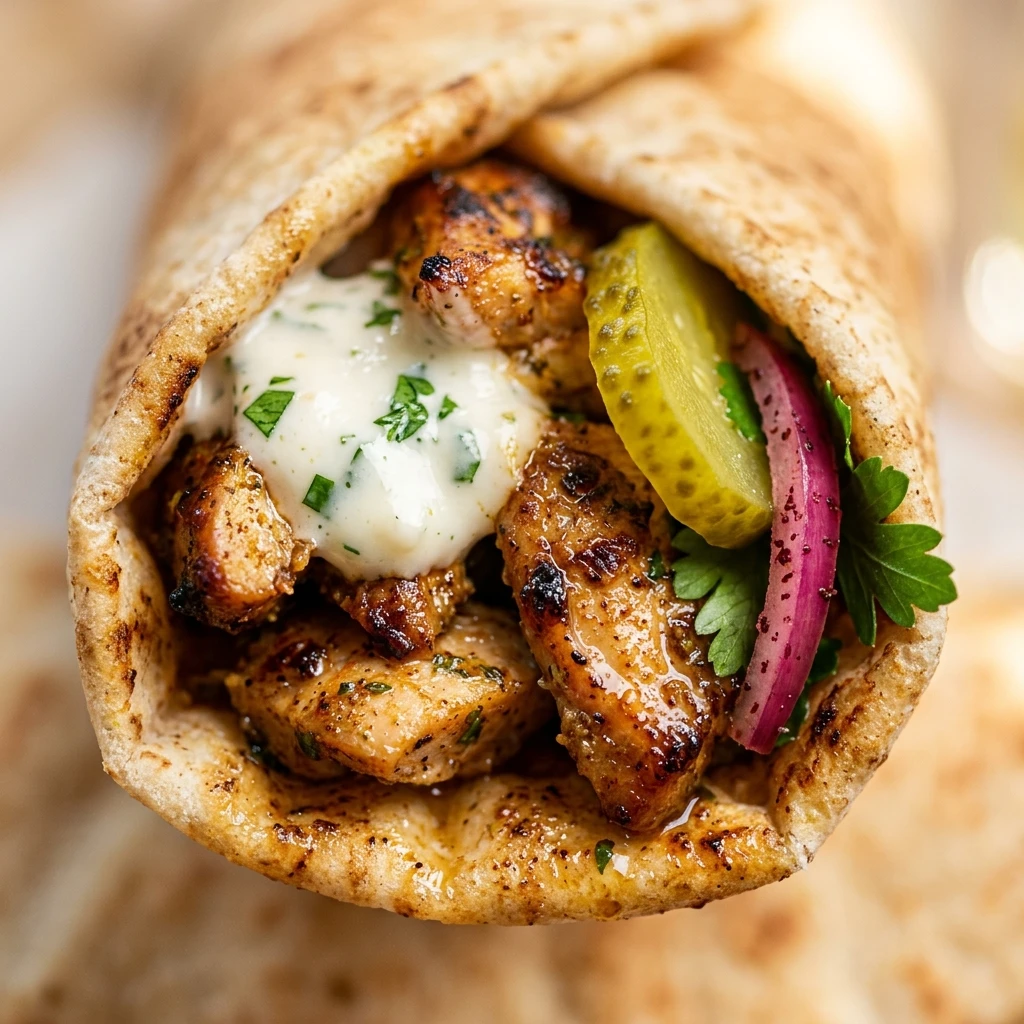 Chicken Shawarma Wraps