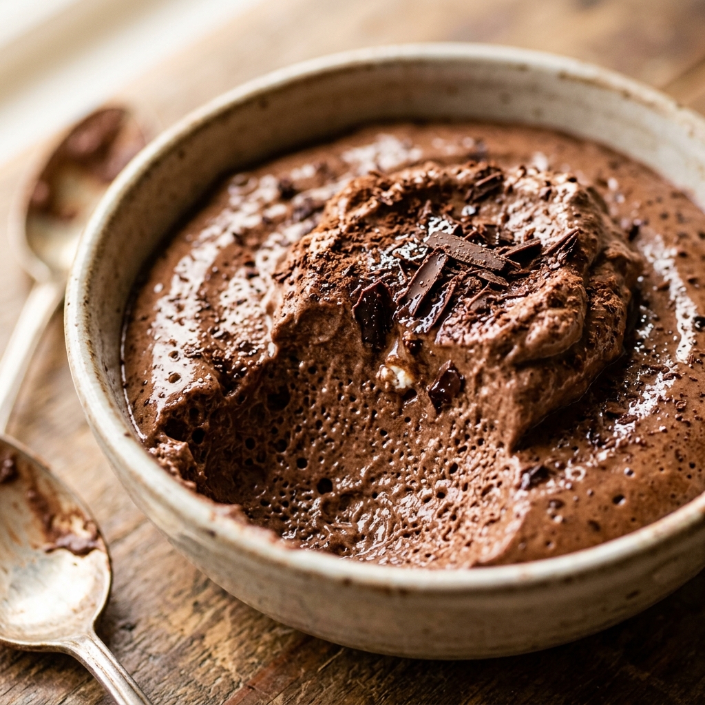 Cottage Cheese Chocolate Mousse 3-Ingredient