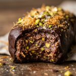 Dubai Chocolate Protein Bars Homemade