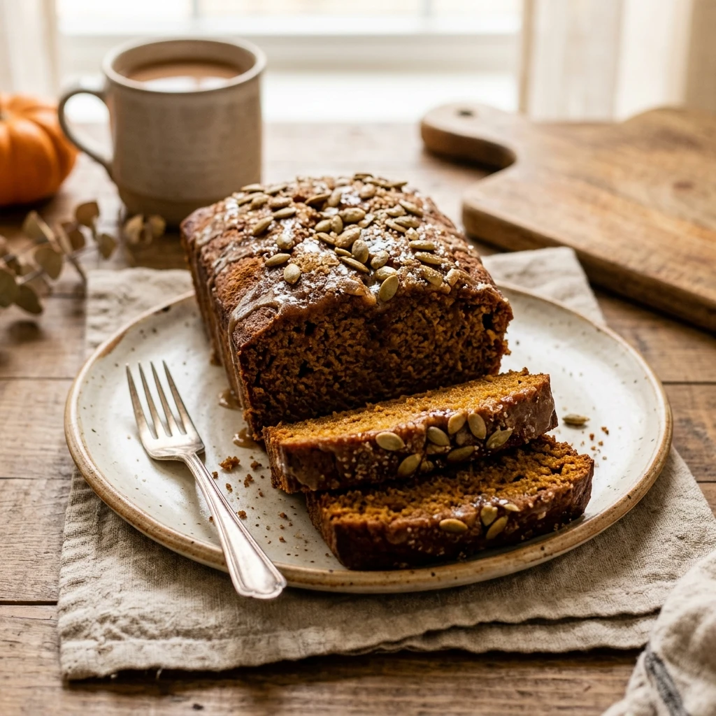Easy Brown Sugar Pumpkin Bread