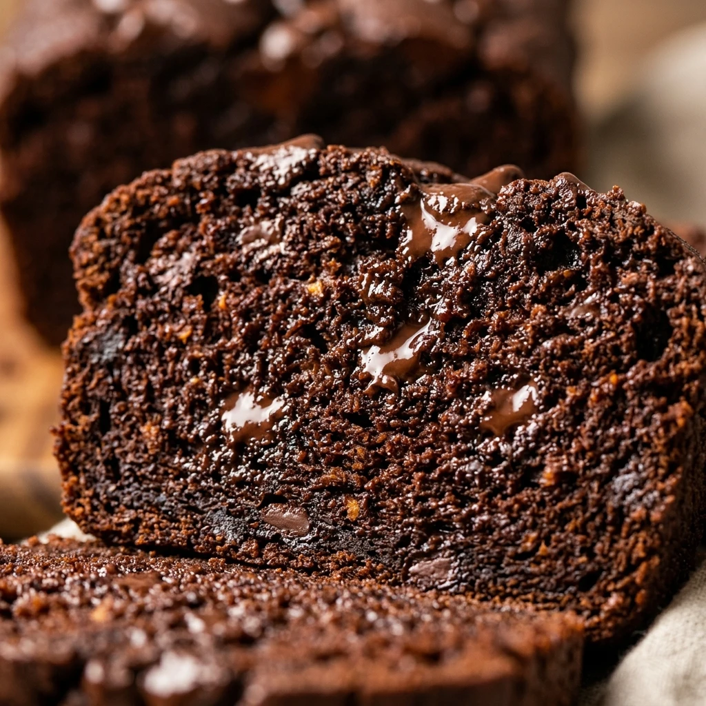 Easy Double Chocolate Pumpkin Bread