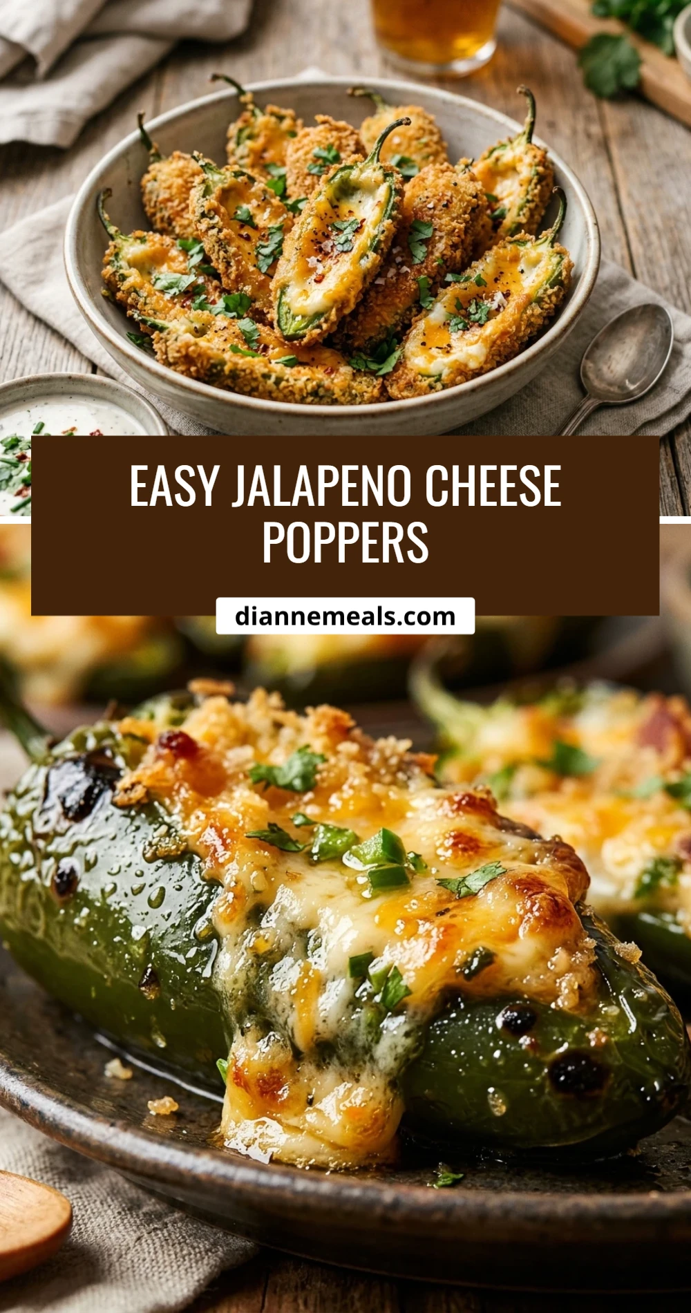 Easy Jalapeno Cheese Poppers