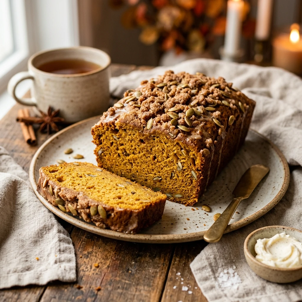 Easy Moist Classic Pumpkin Bread