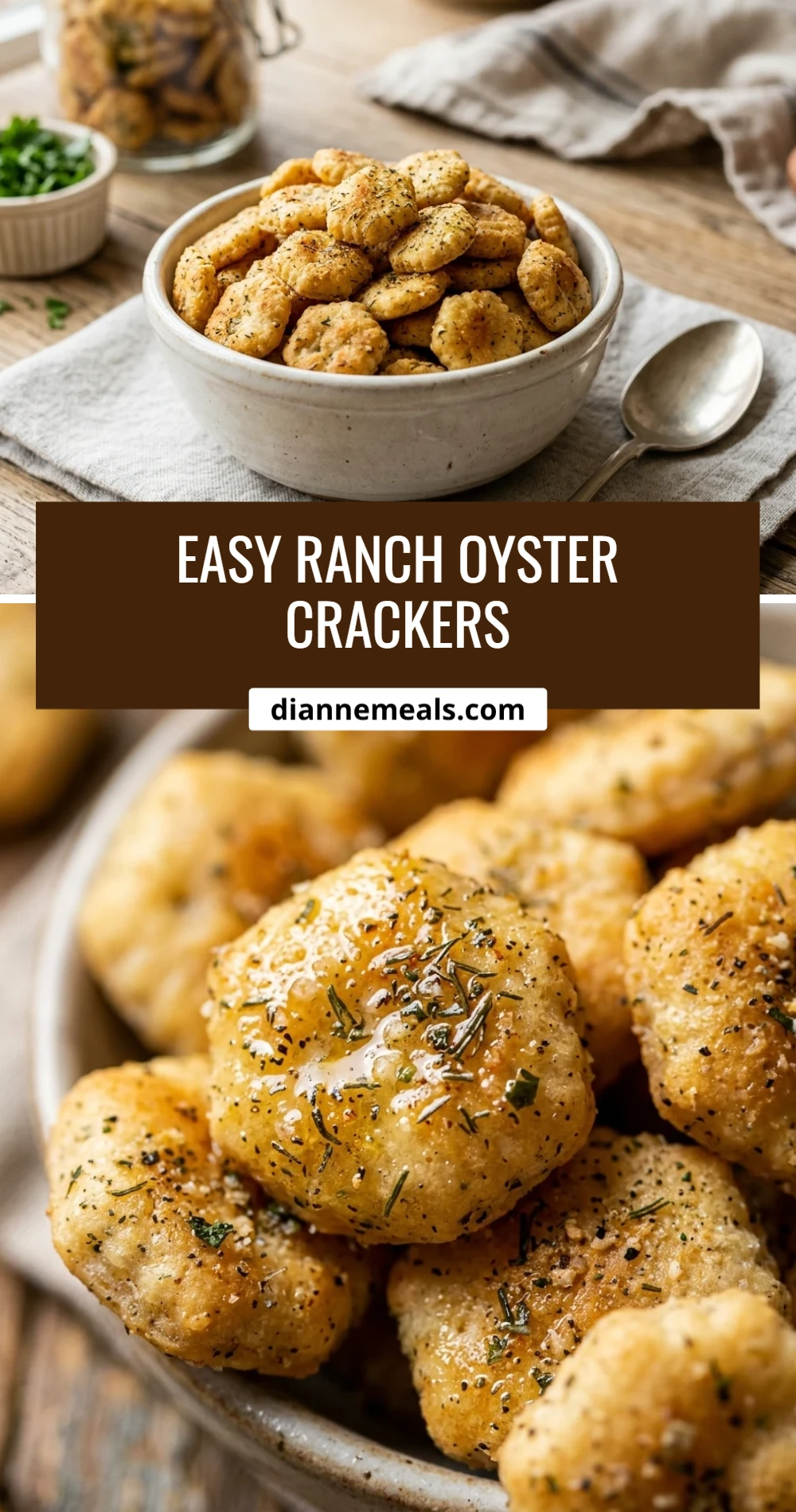 Easy Ranch Oyster Crackers