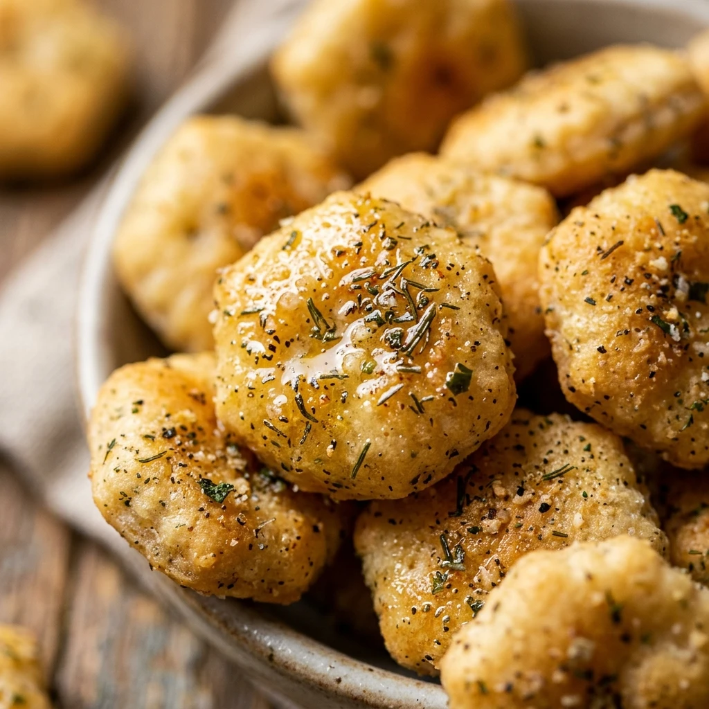 Easy Ranch Oyster Crackers