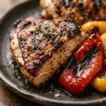 Grilled Chicken And Peppers