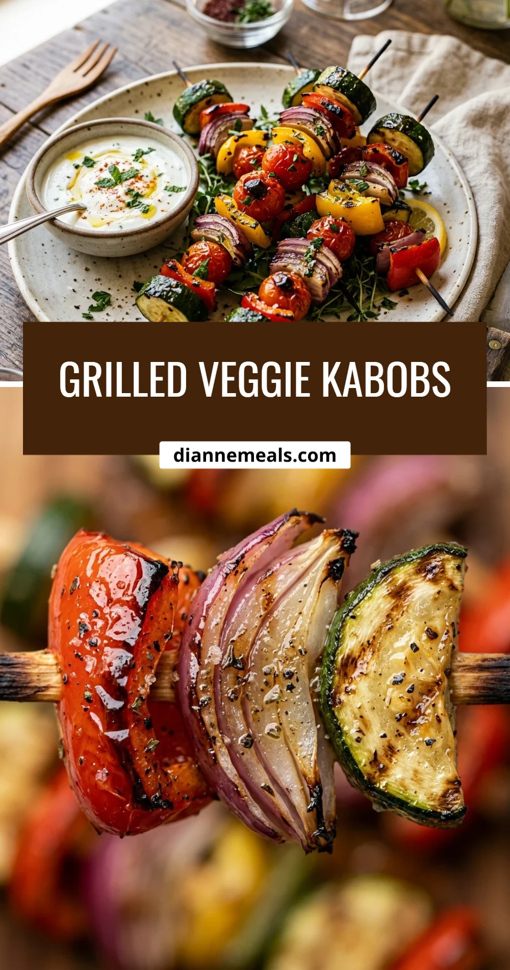 Grilled Veggie Kabobs