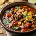 Ground Beef Taco Soup