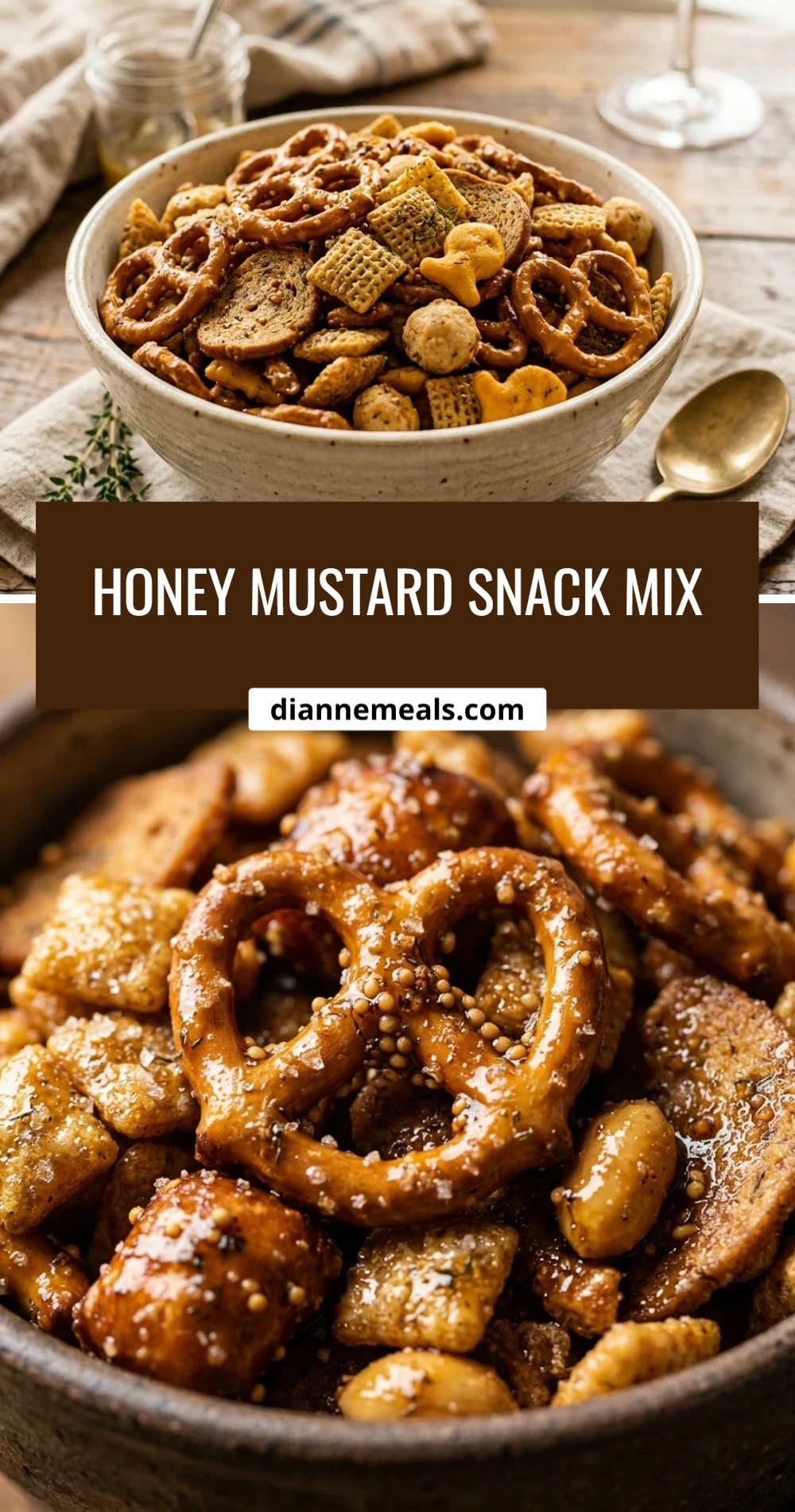 Honey Mustard Snack Mix