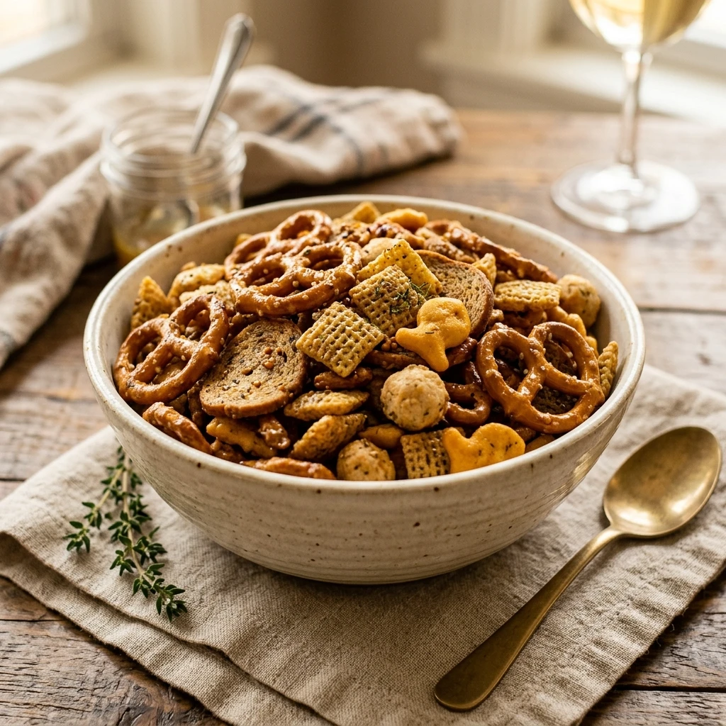 Honey Mustard Snack Mix