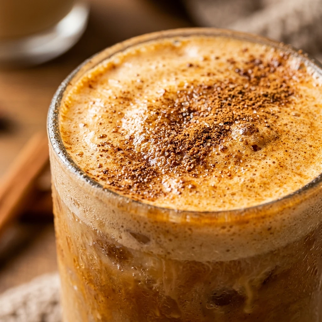 Iced Pumpkin Cream Chai Latte