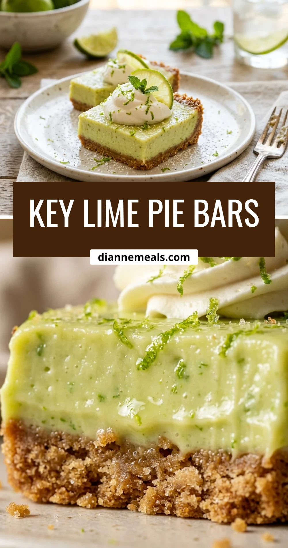 Key Lime Pie Bars