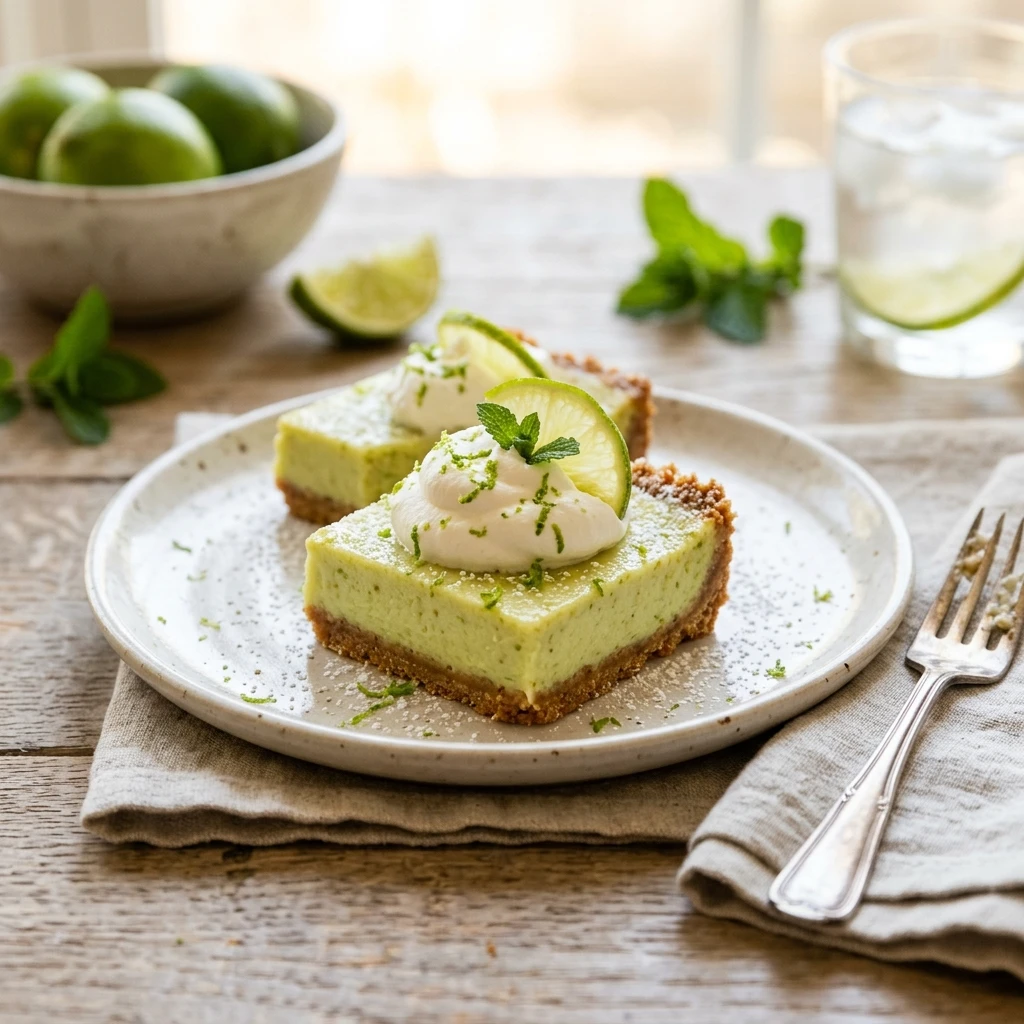 Key Lime Pie Bars