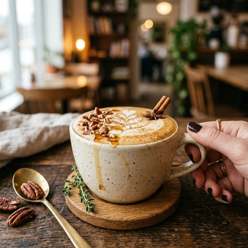 Maple Pecan Latte