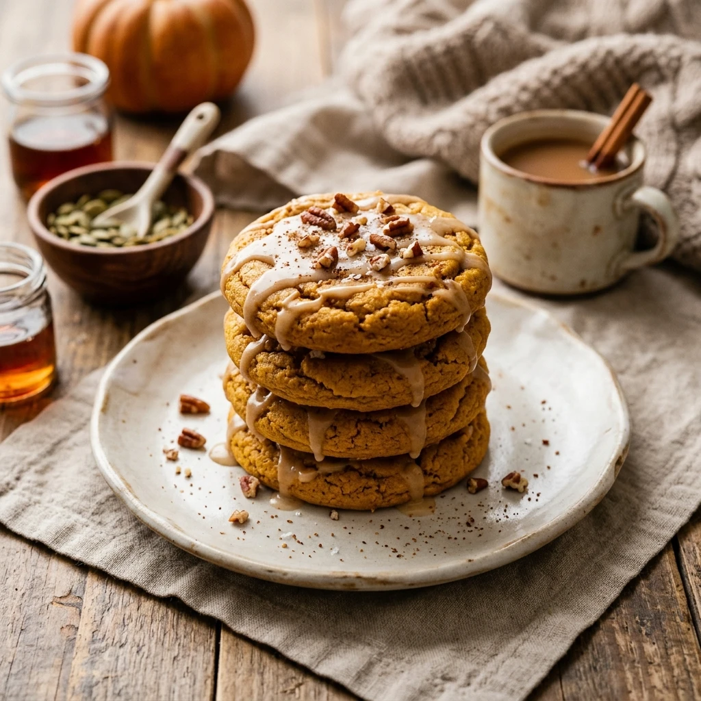 Maple Pumpkin Cookies