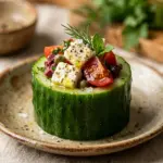 Mediterranean Cucumber Cups