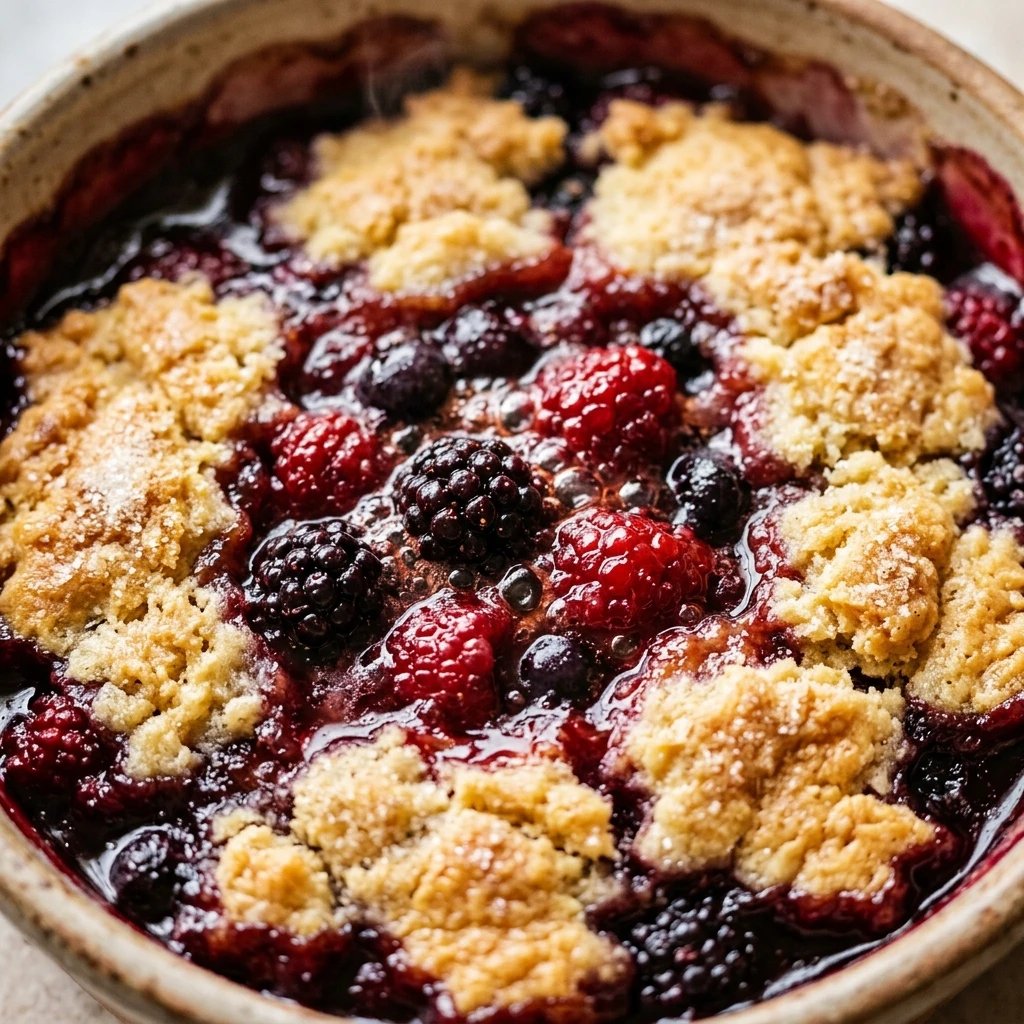 Mixed Berry Cobbler