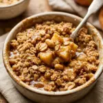 Peanut Butter Apple Crisp