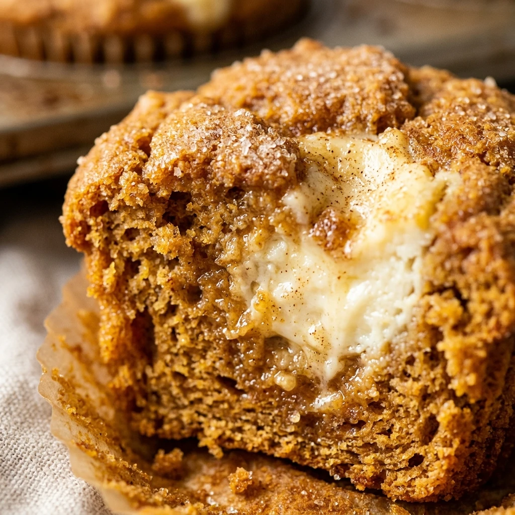 Pumpkin Cream Cheese Muffins