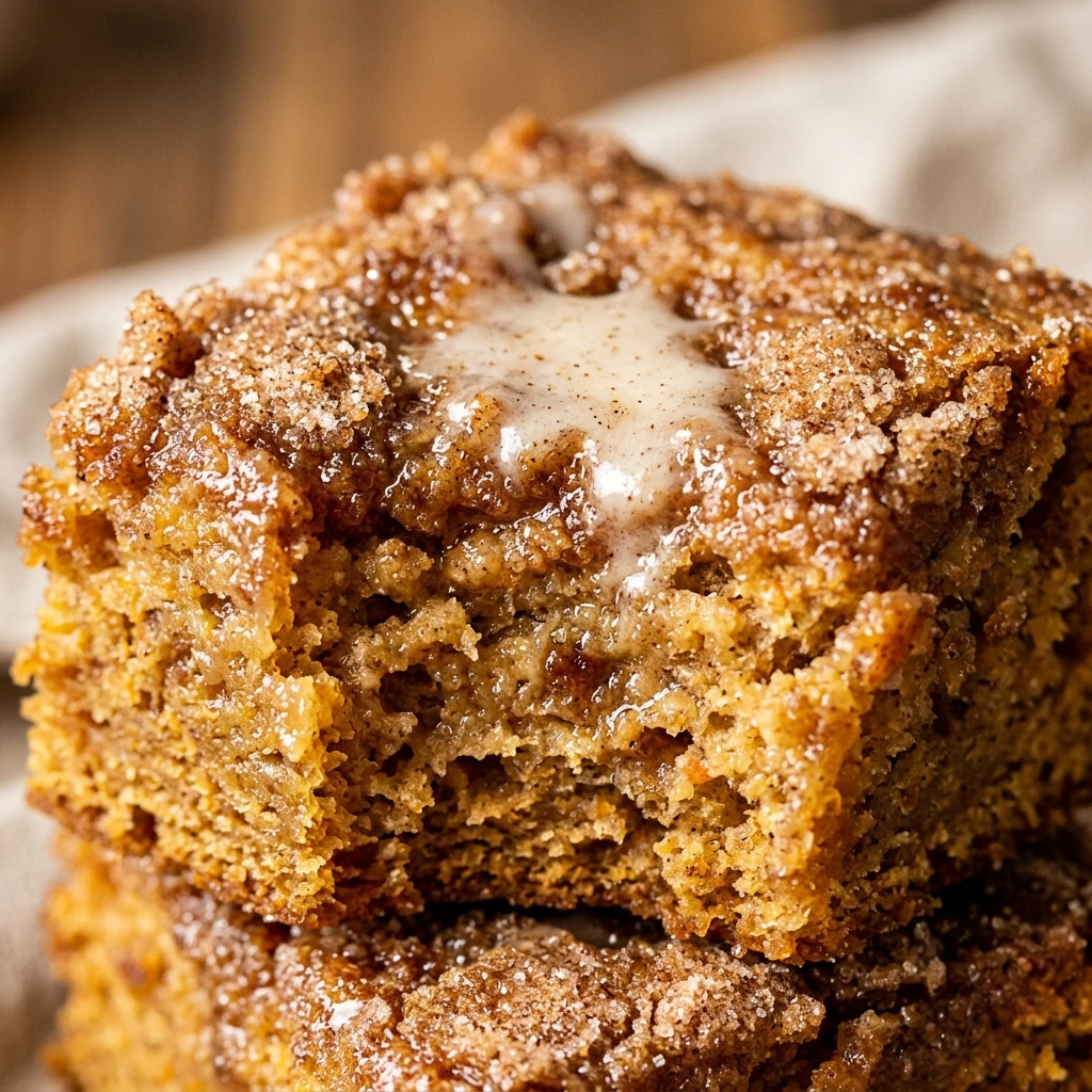 Pumpkin Spice Blondies