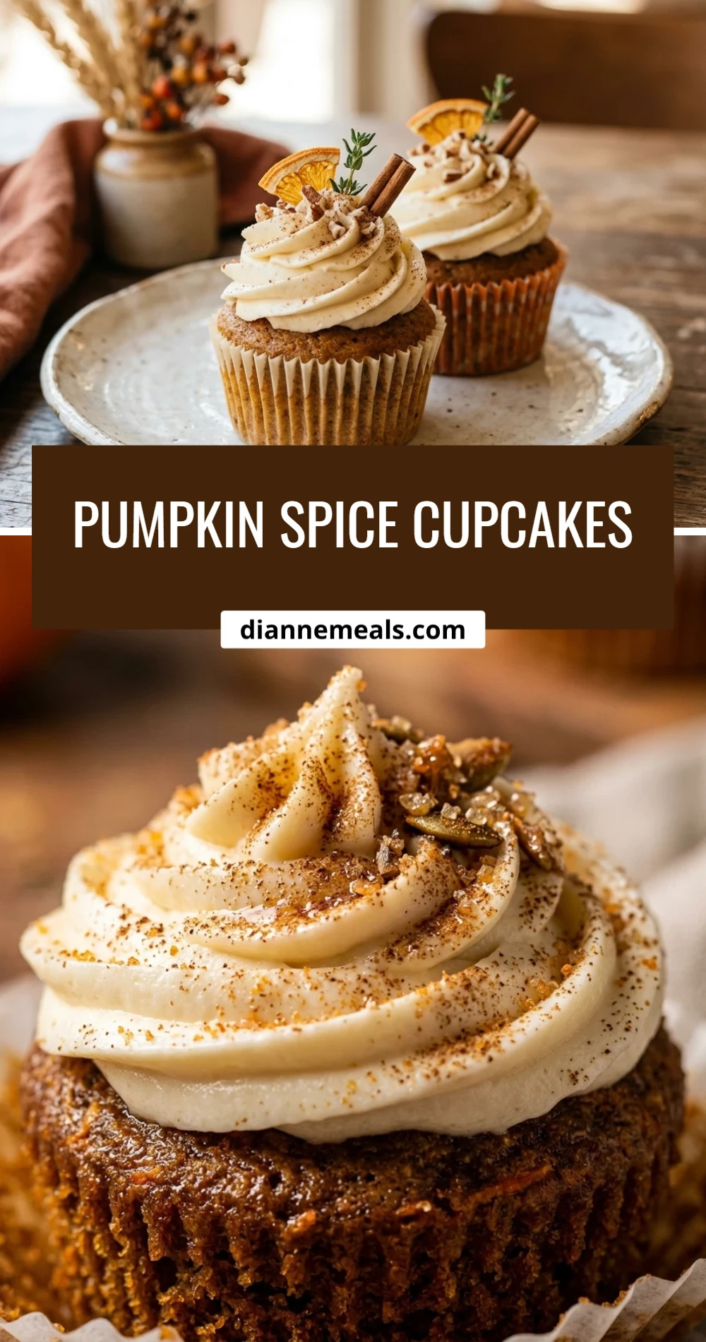 Pumpkin Spice Cupcakes