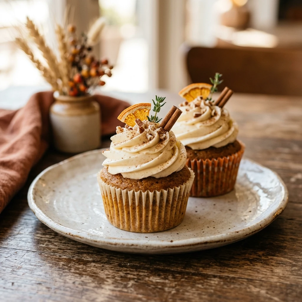 Pumpkin Spice Cupcakes