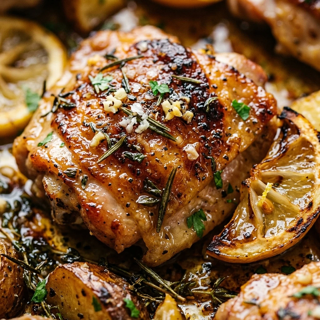 Sheet Pan Lemon Herb Chicken