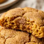 Soft Pumpkin Snickerdoodle Cookies
