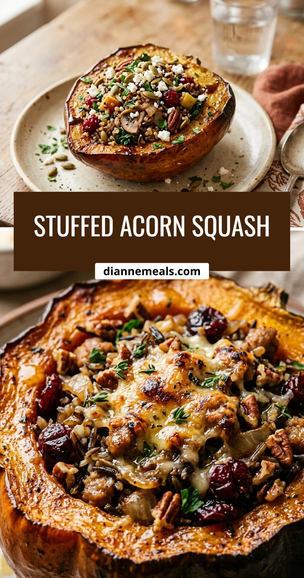 Stuffed Acorn Squash