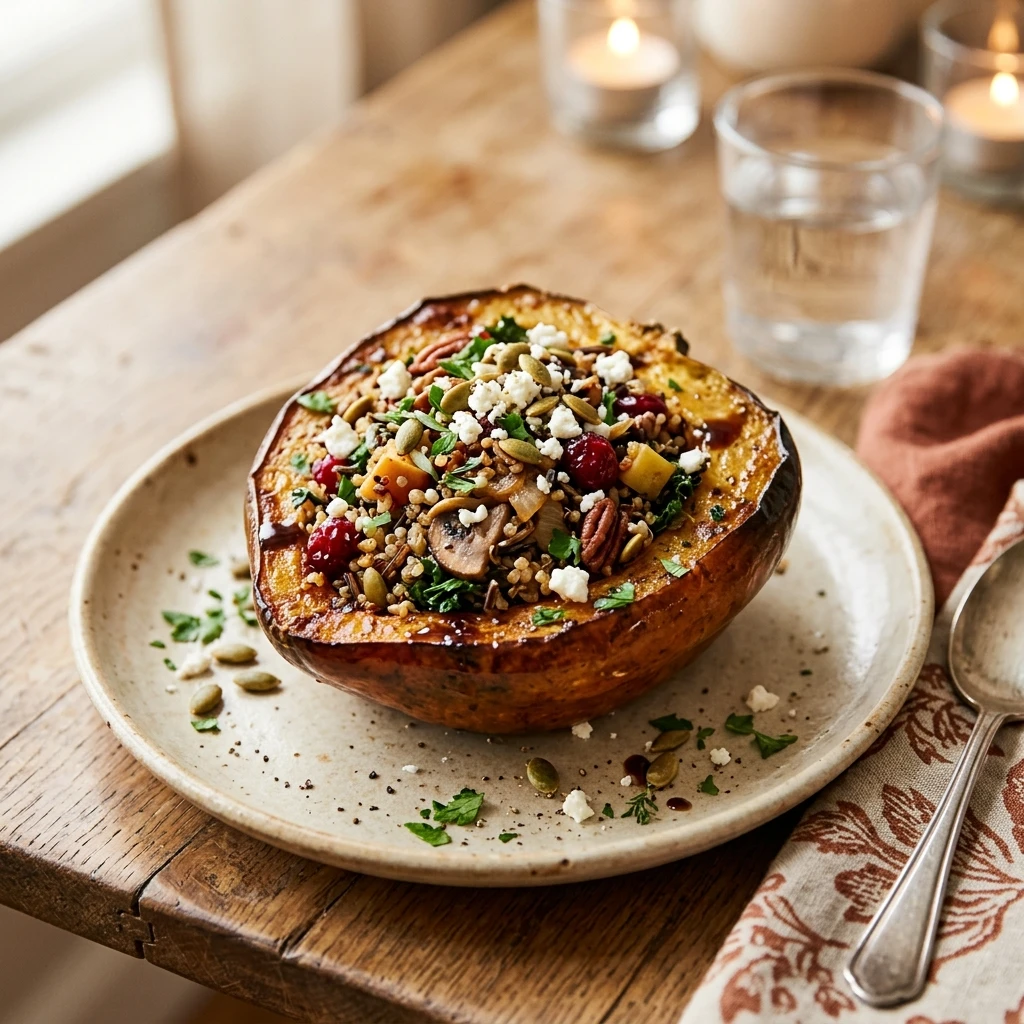 Stuffed Acorn Squash