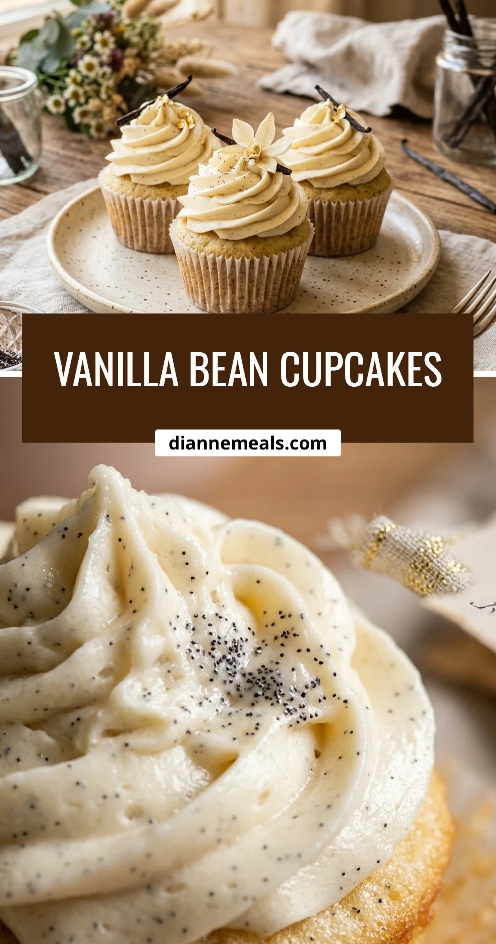 Vanilla Bean Cupcakes