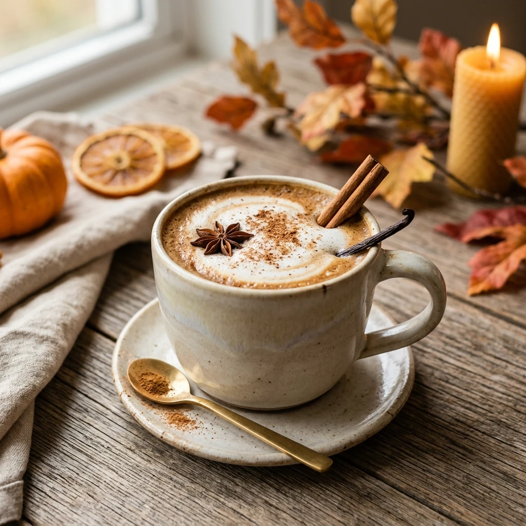 Vanilla Spice Pumpkin Steamer