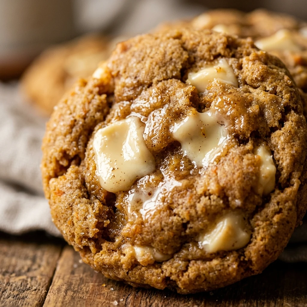 White Chocolate Pumpkin Cookies